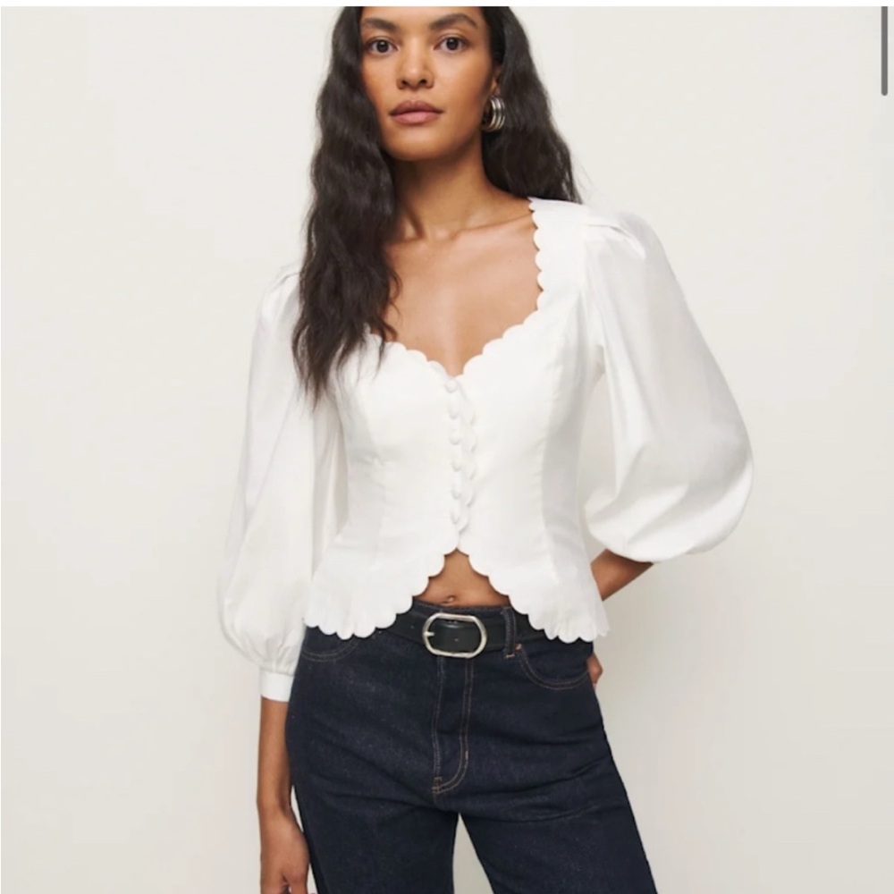 Reformation Elianna Top Size 6 NWT